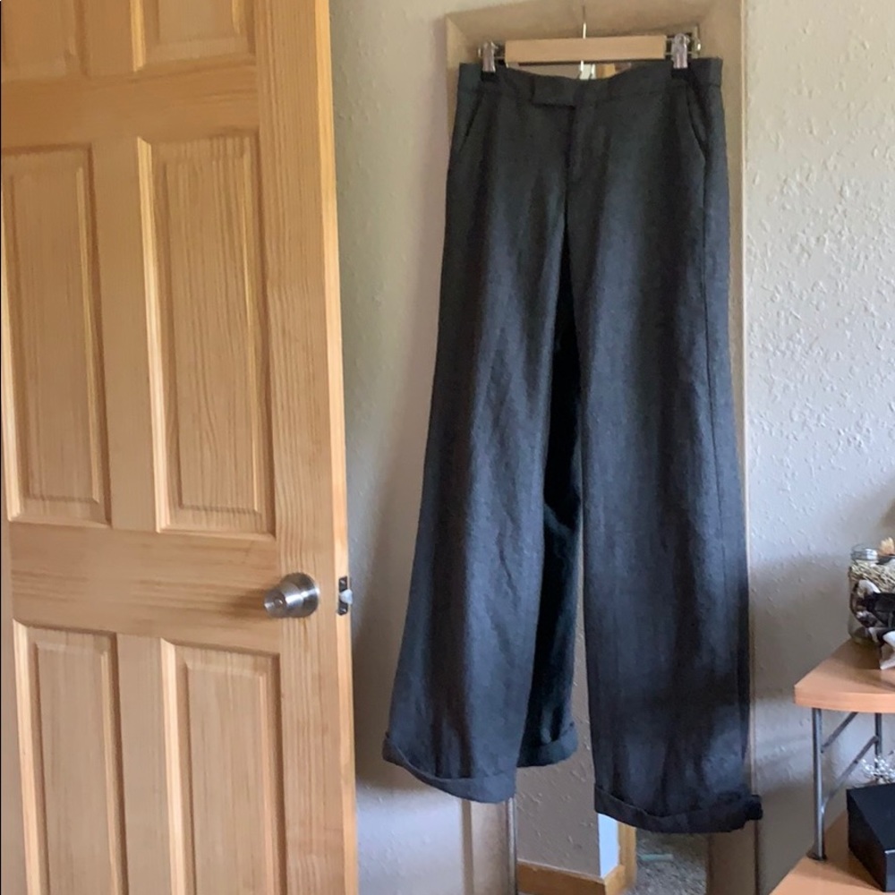 Banana Republic - Size 6 - Grey, Wool Pants
